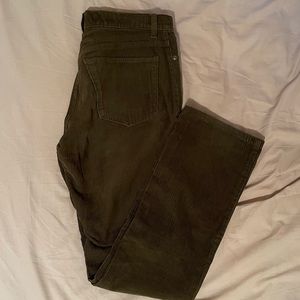 Gap Corduroy Brown Straight Pants